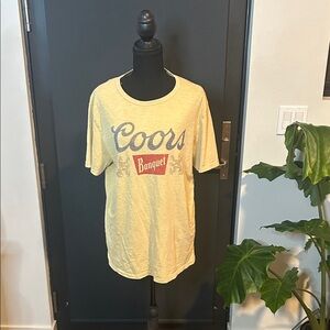 Lucky Brand Beige Graphic Tee